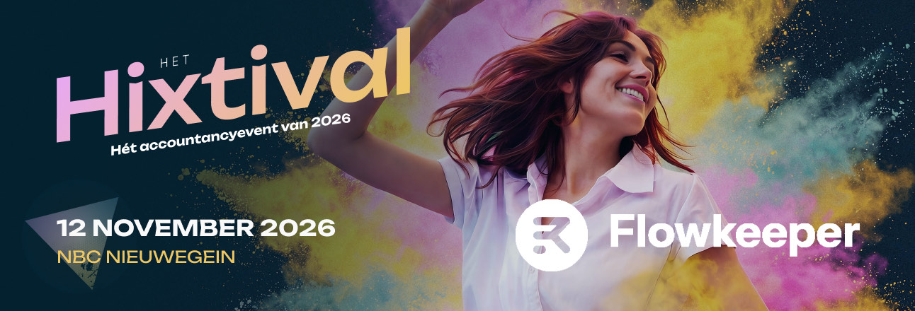 Het Hixtival, hét accountancyevent van 2026, op 12 november in NBC Nieuwegein.
